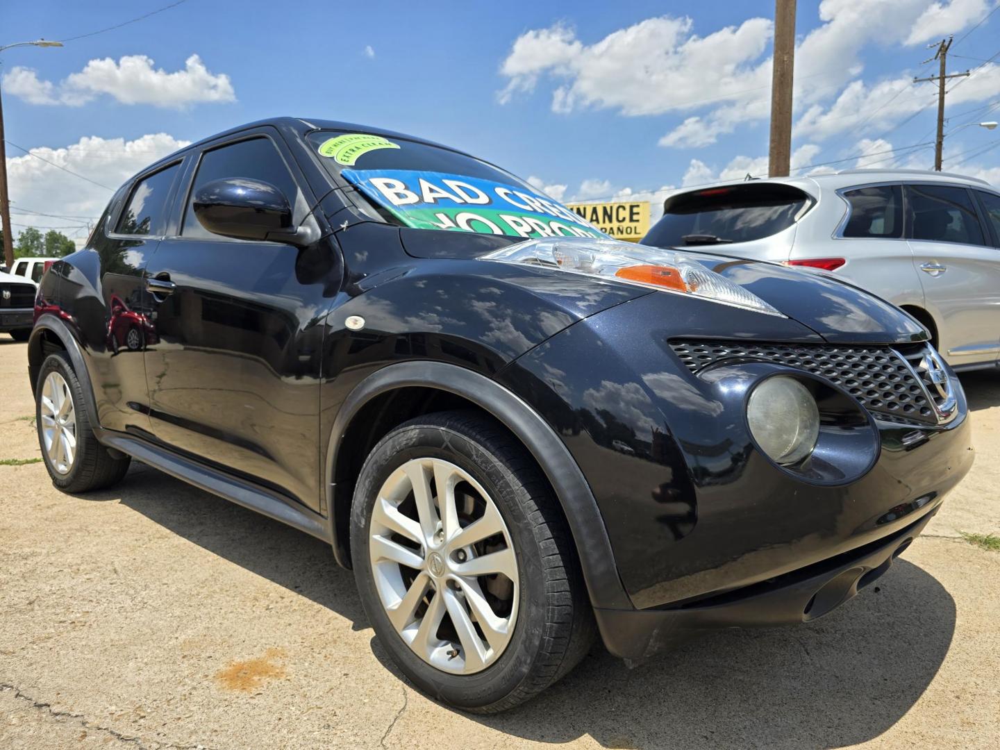 2014 BLUE Nissan Juke S (JN8AF5MR5ET) with an 1.6L L4 DOHC 16V engine, Continuously Variable Transmission transmission, located at 2660 S.Garland Avenue, Garland, TX, 75041, (469) 298-3118, 32.885551, -96.655602 - Photo#1