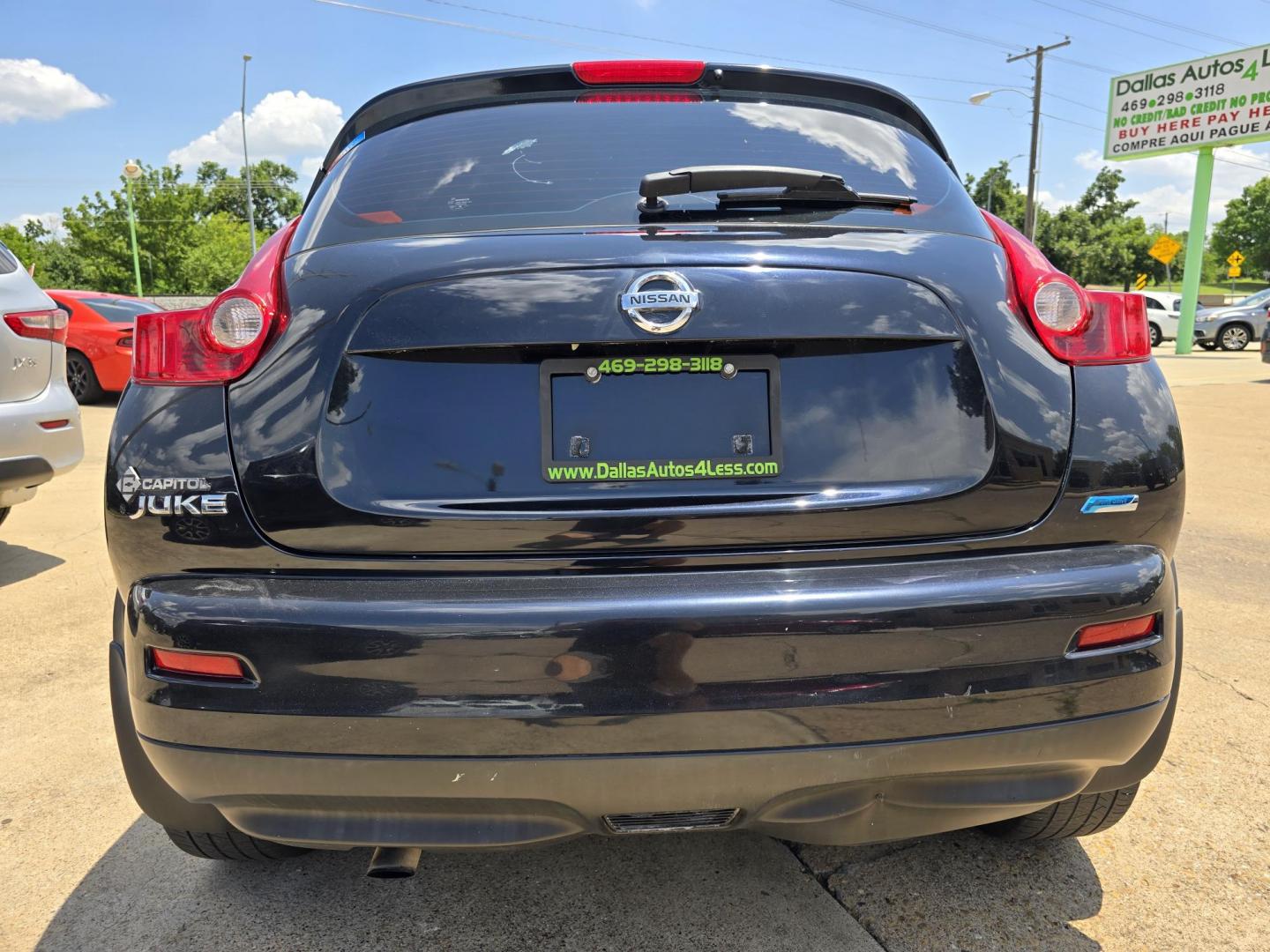 2014 BLUE Nissan Juke S (JN8AF5MR5ET) with an 1.6L L4 DOHC 16V engine, Continuously Variable Transmission transmission, located at 2660 S.Garland Avenue, Garland, TX, 75041, (469) 298-3118, 32.885551, -96.655602 - Photo#4