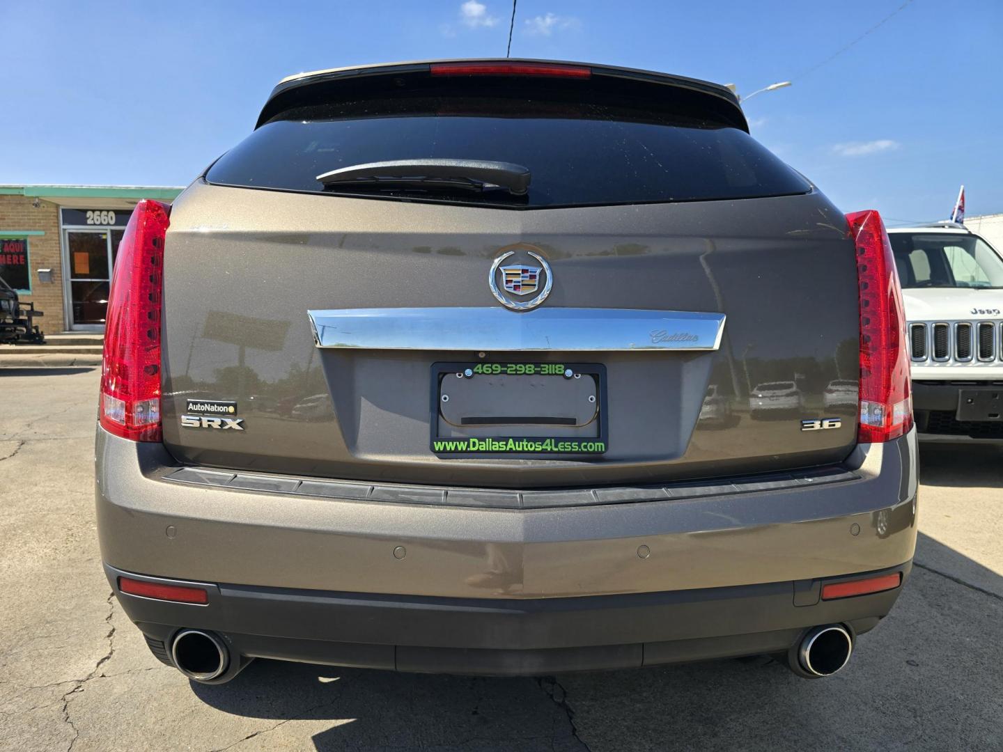 2015 GRAY Cadillac SRX Performance Collection FWD (3GYFNCE34FS) with an 3.6L V6 DOHC 24V FFV engine, 6-Speed Automatic transmission, located at 2660 S.Garland Avenue, Garland, TX, 75041, (469) 298-3118, 32.885551, -96.655602 - Photo#4