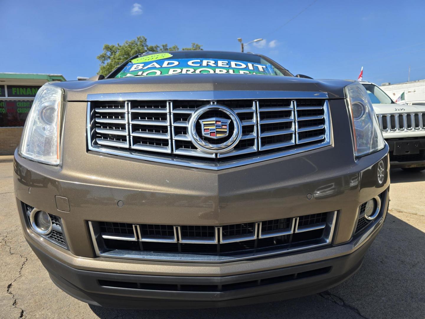 2015 GRAY Cadillac SRX Performance Collection FWD (3GYFNCE34FS) with an 3.6L V6 DOHC 24V FFV engine, 6-Speed Automatic transmission, located at 2660 S.Garland Avenue, Garland, TX, 75041, (469) 298-3118, 32.885551, -96.655602 - Photo#9