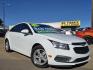 2015 WHITE Chevrolet Cruze LT (1G1PC5SB6F7) with an 1.4L L4 DOHC 16V TURBO engine, 6-Speed Automatic transmission, located at 2660 S.Garland Avenue, Garland, TX, 75041, (469) 298-3118, 32.885551, -96.655602 - Photo#0
