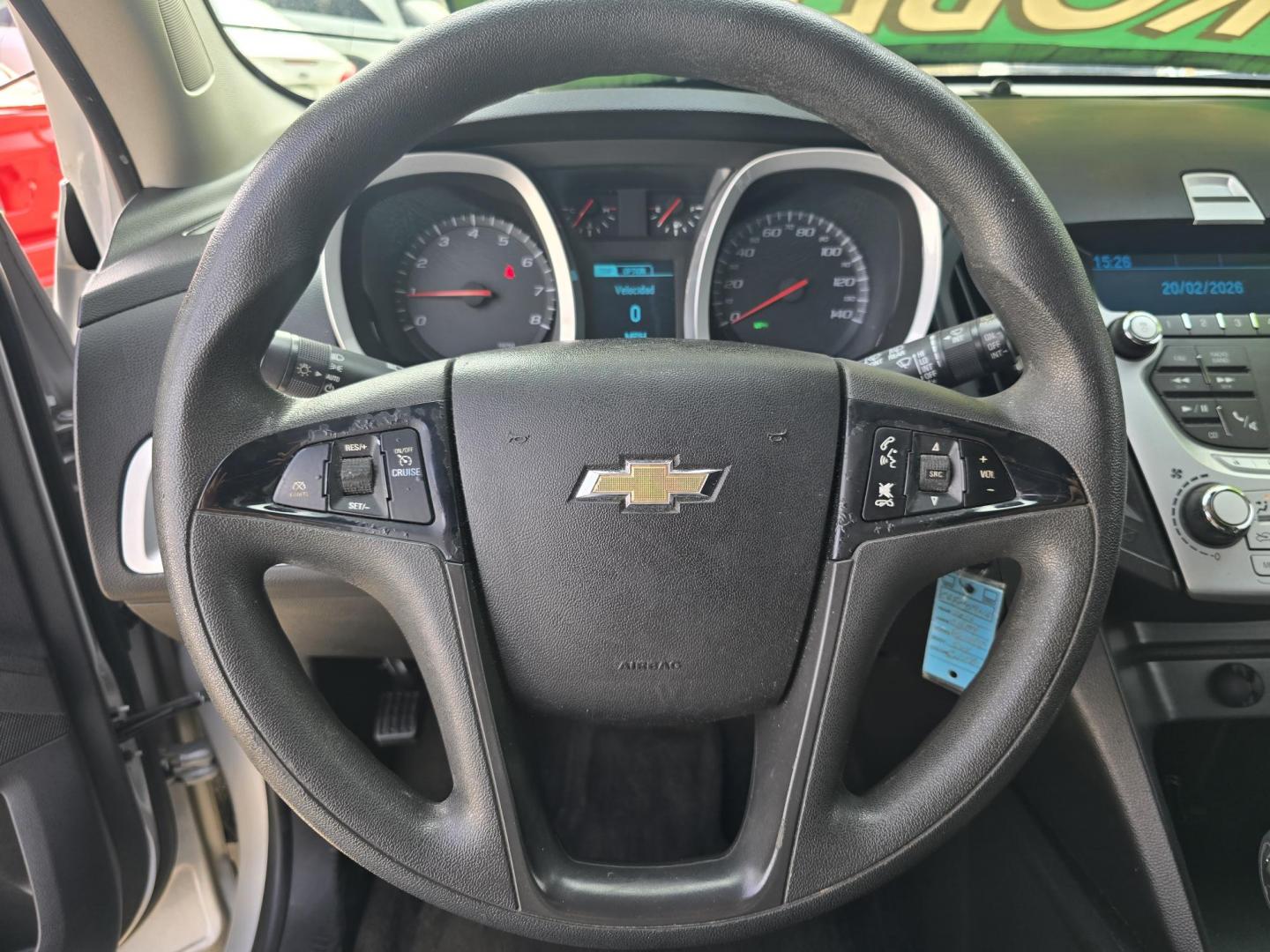 2015 SILVER Chevrolet Equinox LS (2GNALAEK9F1) with an 2.4L L4 DOHC 16V FFV engine, 6-Speed Automatic transmission, located at 2660 S.Garland Avenue, Garland, TX, 75041, (469) 298-3118, 32.885551, -96.655602 - Photo#12