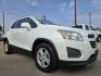 2015 WHITE Chevrolet Trax LT (KL7CJLSB0FB) with an 1.4L L4 DOHC 16V FFV engine, AUTO transmission, located at 2660 S.Garland Avenue, Garland, TX, 75041, (469) 298-3118, 32.885551, -96.655602 - Photo#1