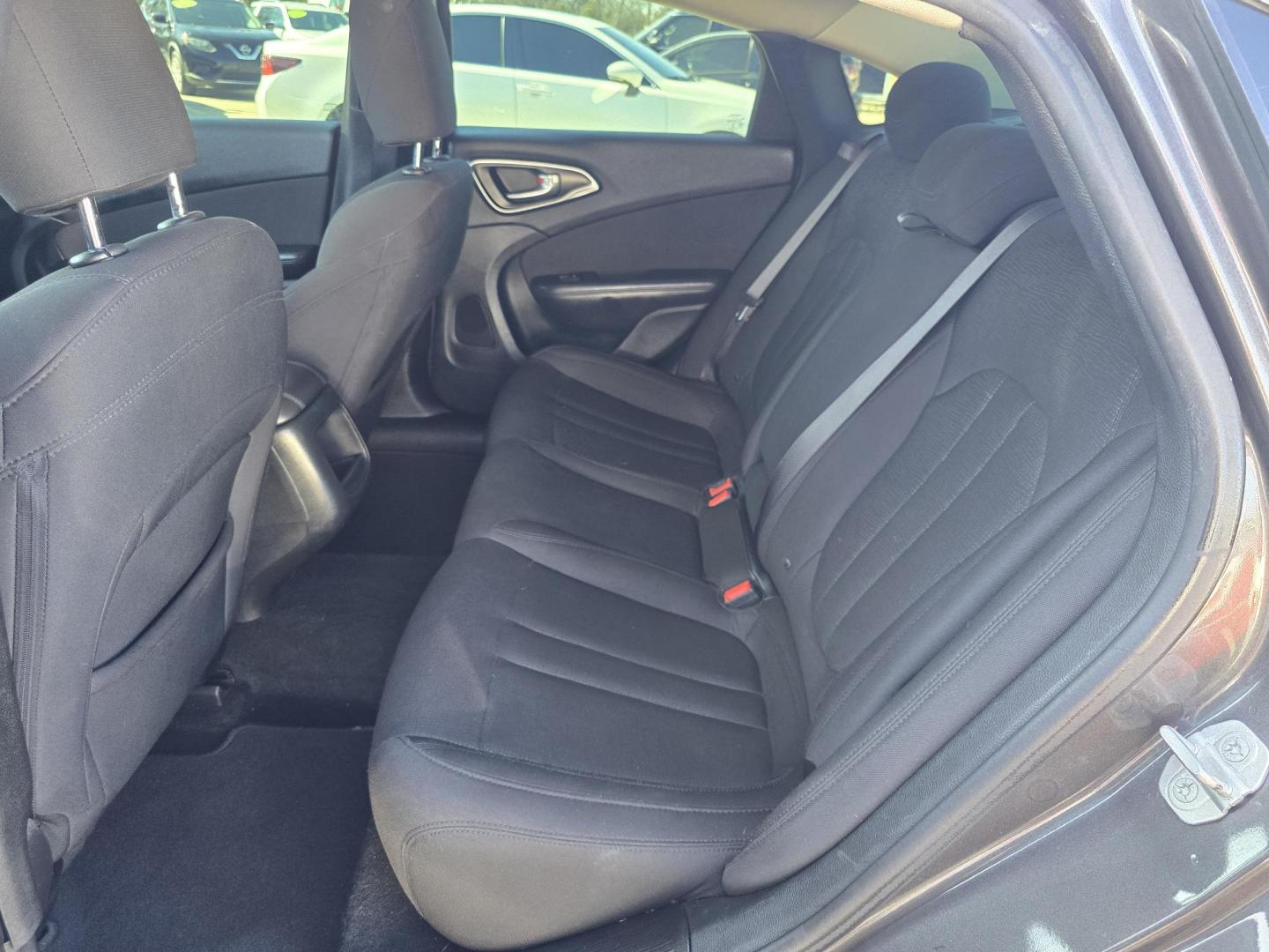 2015 BLACK Chrysler 200 LX (1C3CCCFB2FN) with an 2.4L L4 DOHC 16V engine, 9-Speed Automatic transmission, located at 2660 S.Garland Avenue, Garland, TX, 75041, (469) 298-3118, 32.885551, -96.655602 - Photo#14