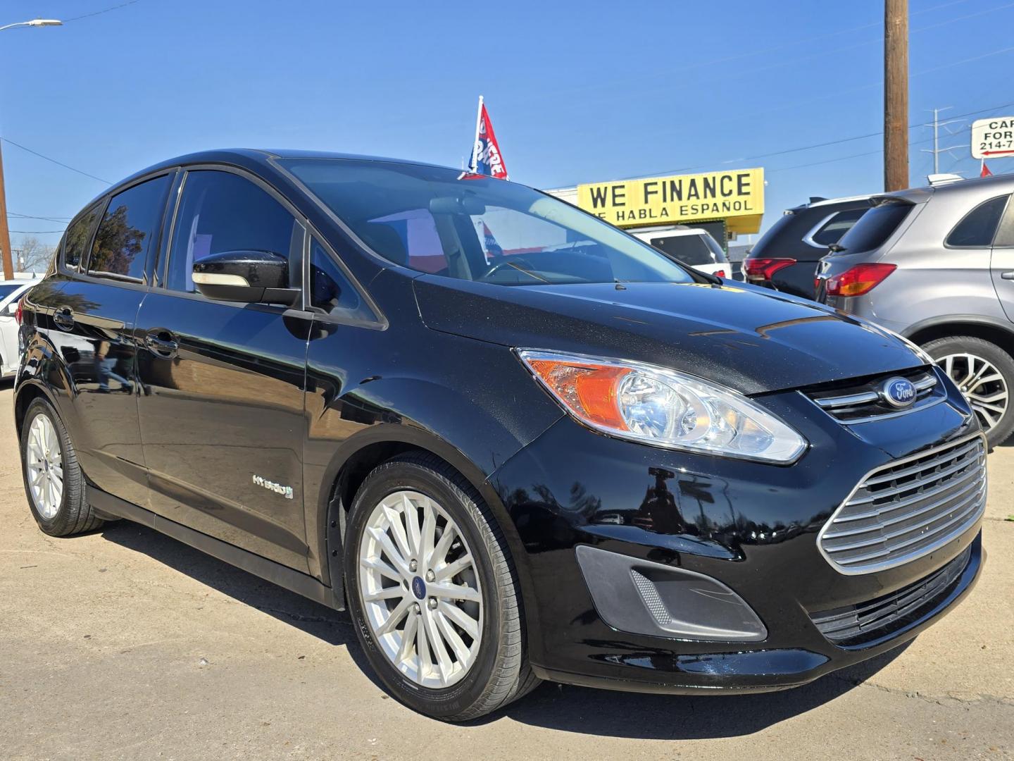 2015 BLACK METALLIC /BLACK Ford C-Max Hybrid SE (1FADP5AU7FL) with an 2.0L L4 DOHC 16V HYBRID engine, Continuously Variable Transmission transmission, located at 2660 S.Garland Avenue, Garland, TX, 75041, (469) 298-3118, 32.885551, -96.655602 - CASH$$$$$ CAR!! This is a Super Clean 2015 FORD C-MAX HYBRID SE! BLUETOOTH! SAT RADIO! SUPER CLEAN! MUST SEE! Come in for a test drive today. We are open from 10am-7pm Monday-Saturday. - Photo#1