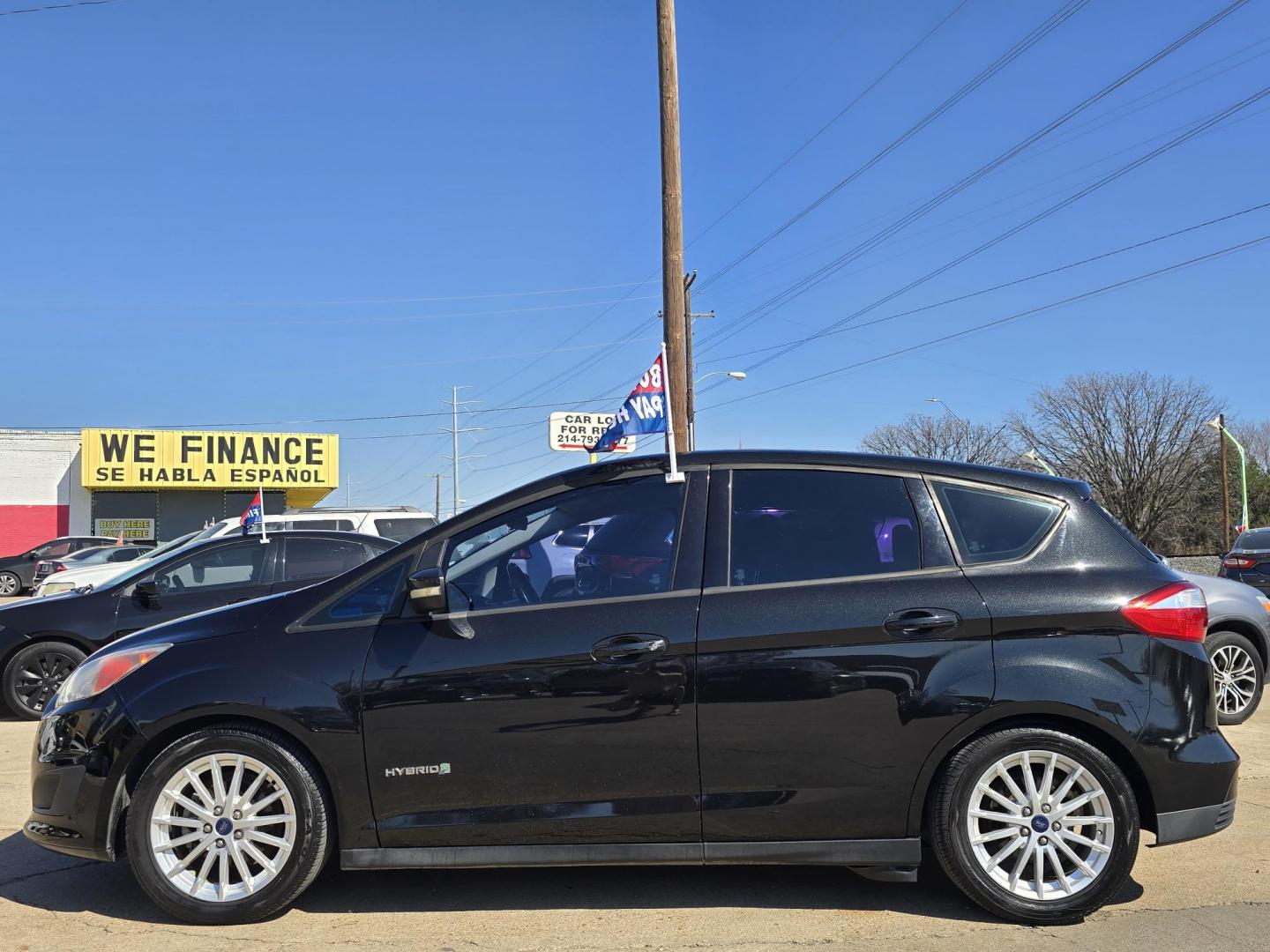 2015 BLACK METALLIC /BLACK Ford C-Max Hybrid SE (1FADP5AU7FL) with an 2.0L L4 DOHC 16V HYBRID engine, Continuously Variable Transmission transmission, located at 2660 S.Garland Avenue, Garland, TX, 75041, (469) 298-3118, 32.885551, -96.655602 - CASH$$$$$ CAR!! This is a Super Clean 2015 FORD C-MAX HYBRID SE! BLUETOOTH! SAT RADIO! SUPER CLEAN! MUST SEE! Come in for a test drive today. We are open from 10am-7pm Monday-Saturday. - Photo#6