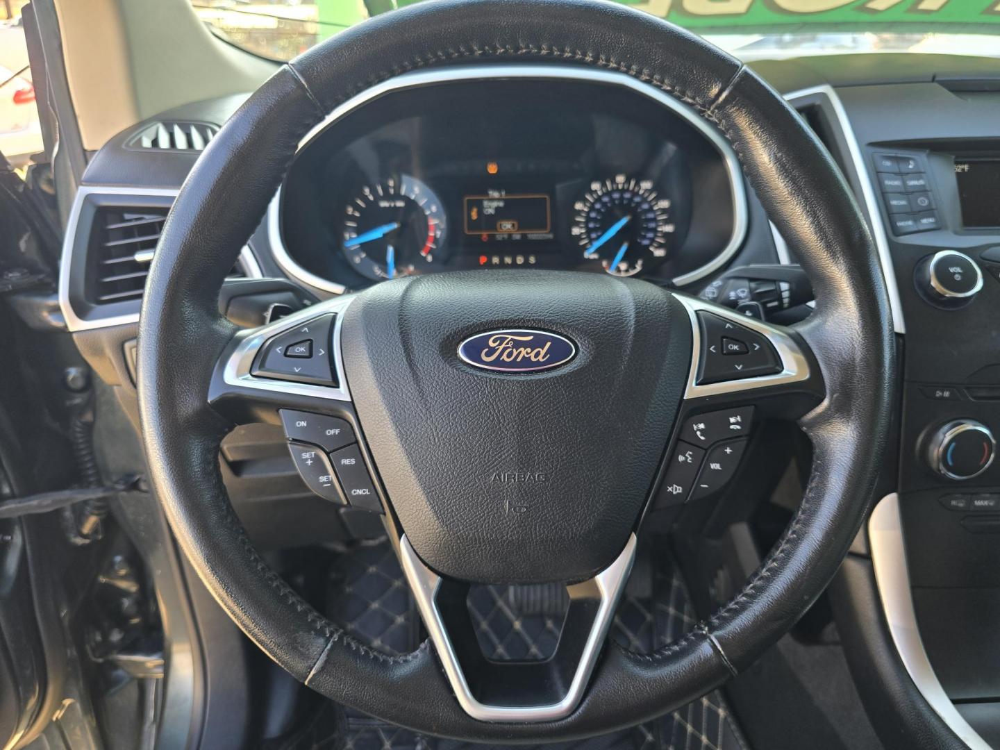 2015 BLACK Ford Edge SEL (2FMTK3J8XFB) with an 3.5L V6 DOHC 24V engine, 6-Speed Automatic transmission, located at 2660 S.Garland Avenue, Garland, TX, 75041, (469) 298-3118, 32.885551, -96.655602 - Photo#12