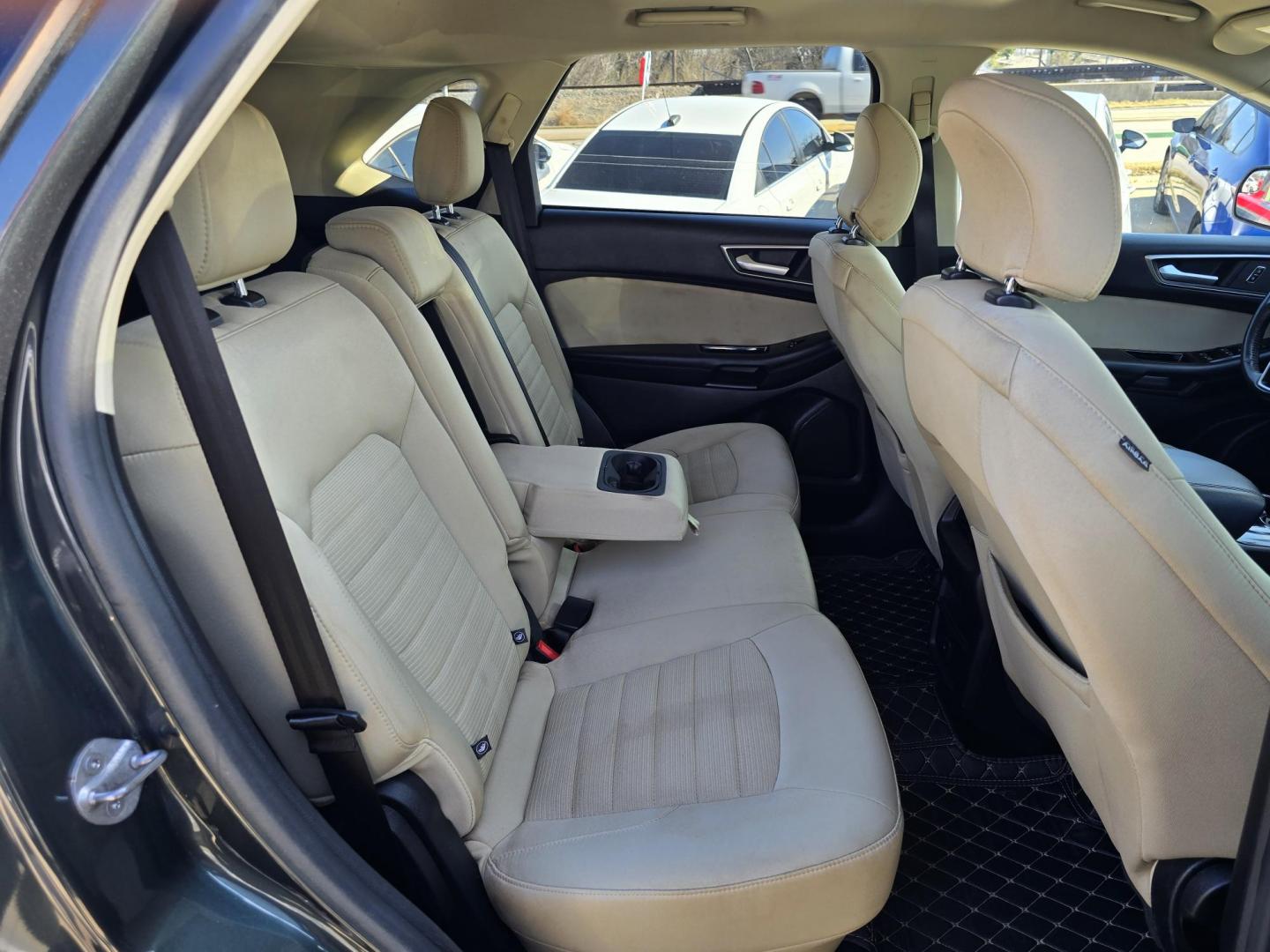 2015 BLACK Ford Edge SEL (2FMTK3J8XFB) with an 3.5L V6 DOHC 24V engine, 6-Speed Automatic transmission, located at 2660 S.Garland Avenue, Garland, TX, 75041, (469) 298-3118, 32.885551, -96.655602 - Photo#18