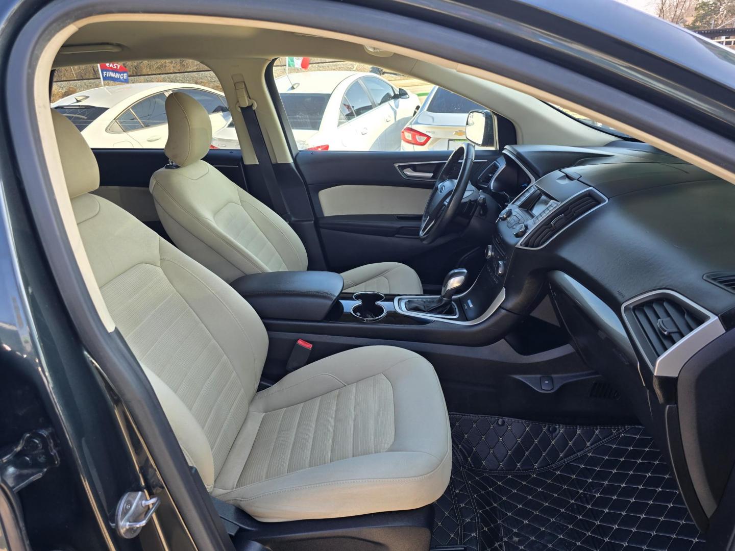 2015 BLACK Ford Edge SEL (2FMTK3J8XFB) with an 3.5L V6 DOHC 24V engine, 6-Speed Automatic transmission, located at 2660 S.Garland Avenue, Garland, TX, 75041, (469) 298-3118, 32.885551, -96.655602 - Photo#19