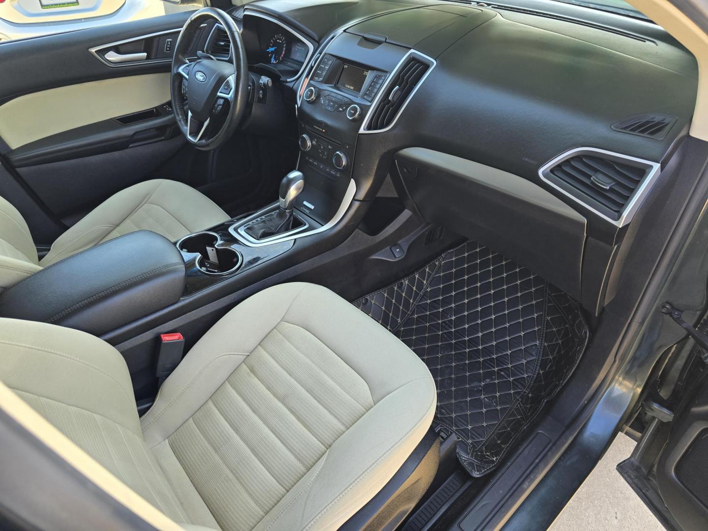 2015 BLACK Ford Edge SEL (2FMTK3J8XFB) with an 3.5L V6 DOHC 24V engine, 6-Speed Automatic transmission, located at 2660 S.Garland Avenue, Garland, TX, 75041, (469) 298-3118, 32.885551, -96.655602 - Photo#20