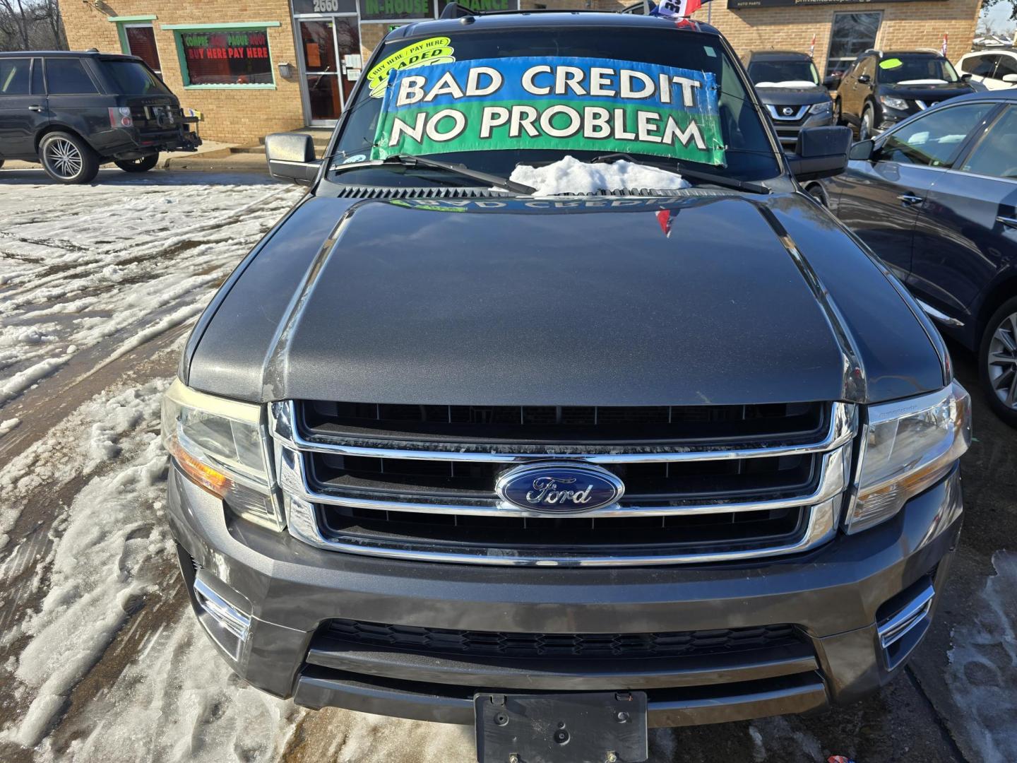 2015 GRAY Ford Expedition EL XLT (1FMJK1HT3FE) with an 3.5L V6 DOHC 24V FFV engine, 6-Speed Automatic transmission, located at 2660 S.Garland Avenue, Garland, TX, 75041, (469) 298-3118, 32.885551, -96.655602 - Photo#8