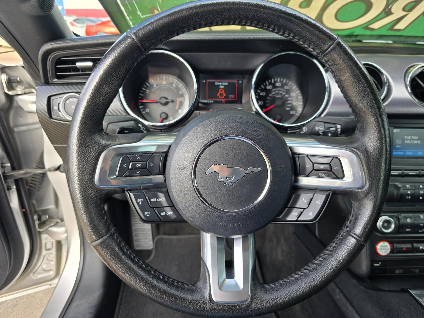 2015 SILVER Ford Mustang EcoBoost (1FA6P8TH0F5) with an 2.3L L4 DOHC 16V engine, AUTO transmission, located at 2660 S.Garland Avenue, Garland, TX, 75041, (469) 298-3118, 32.885551, -96.655602 - Photo#13