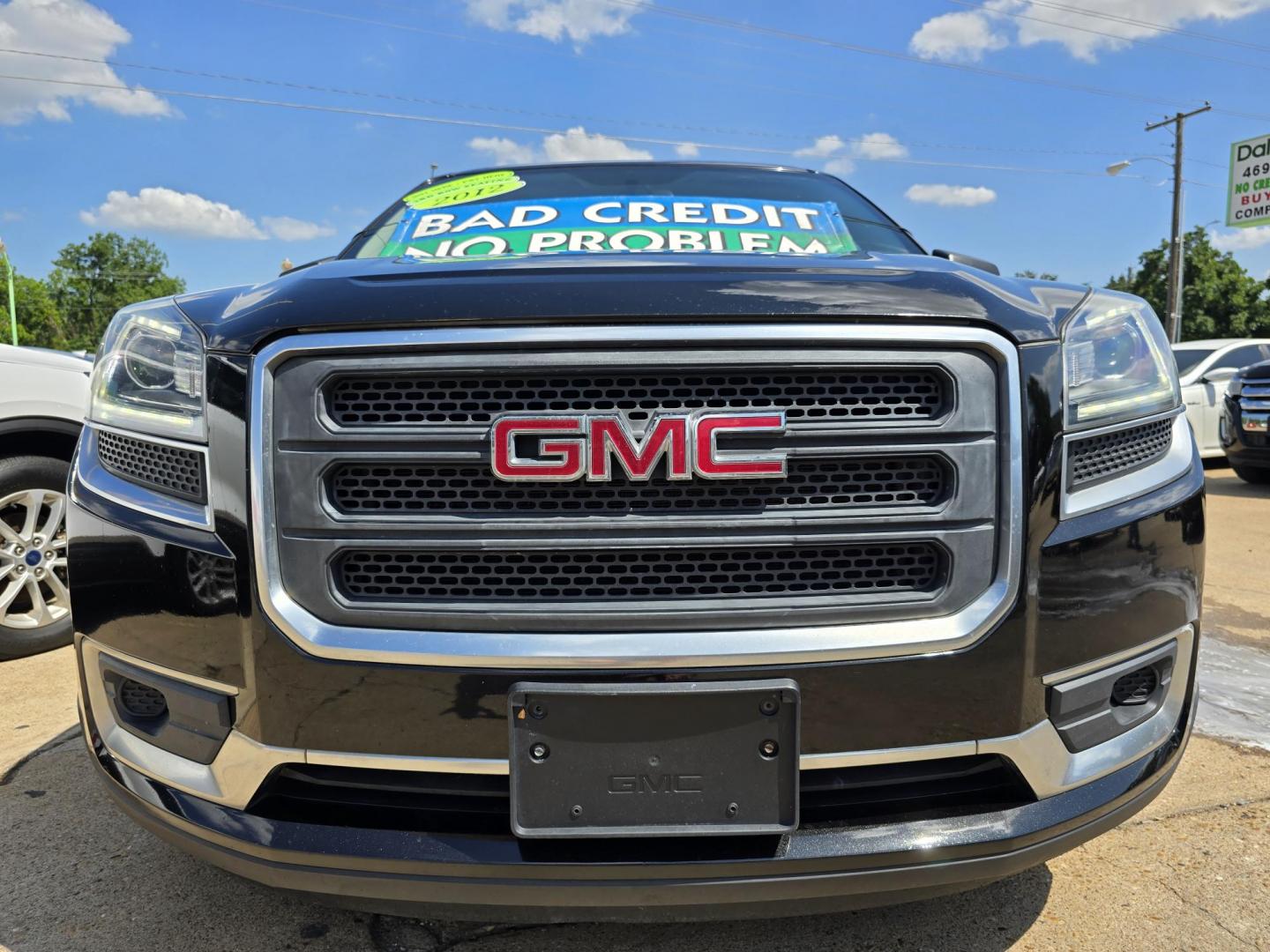 2015 BLACK GMC Acadia SLE-2 (1GKKVPKD1FJ) with an 3.6L V6 DOHC 24V engine, 6-Speed Automatic transmission, located at 2660 S.Garland Avenue, Garland, TX, 75041, (469) 298-3118, 32.885551, -96.655602 - Photo#8