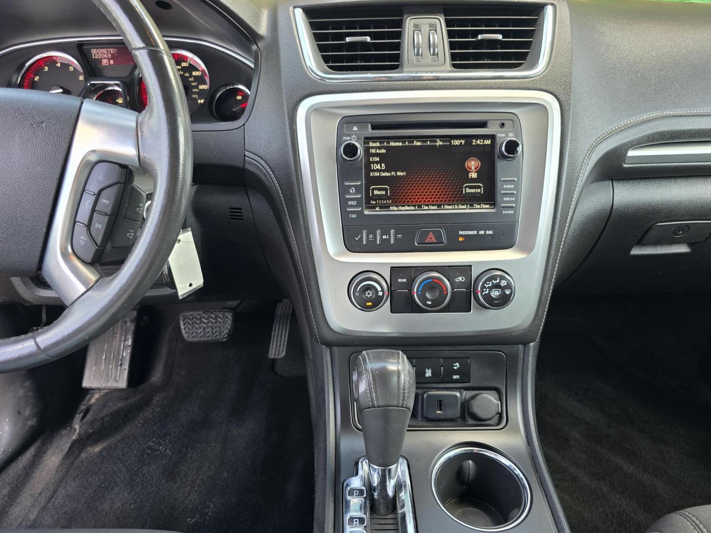 2015 BLACK GMC Acadia SLE-2 (1GKKVPKD1FJ) with an 3.6L V6 DOHC 24V engine, 6-Speed Automatic transmission, located at 2660 S.Garland Avenue, Garland, TX, 75041, (469) 298-3118, 32.885551, -96.655602 - Photo#12