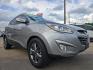 2015 GRAY Hyundai Tucson GLS (KM8JU3AG9FU) with an 2.4L L4 DOHC 16V engine, 6-Speed Automatic transmission, located at 2660 S.Garland Avenue, Garland, TX, 75041, (469) 298-3118, 32.885551, -96.655602 - Photo#1