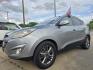 2015 GRAY Hyundai Tucson GLS (KM8JU3AG9FU) with an 2.4L L4 DOHC 16V engine, 6-Speed Automatic transmission, located at 2660 S.Garland Avenue, Garland, TX, 75041, (469) 298-3118, 32.885551, -96.655602 - Photo#7