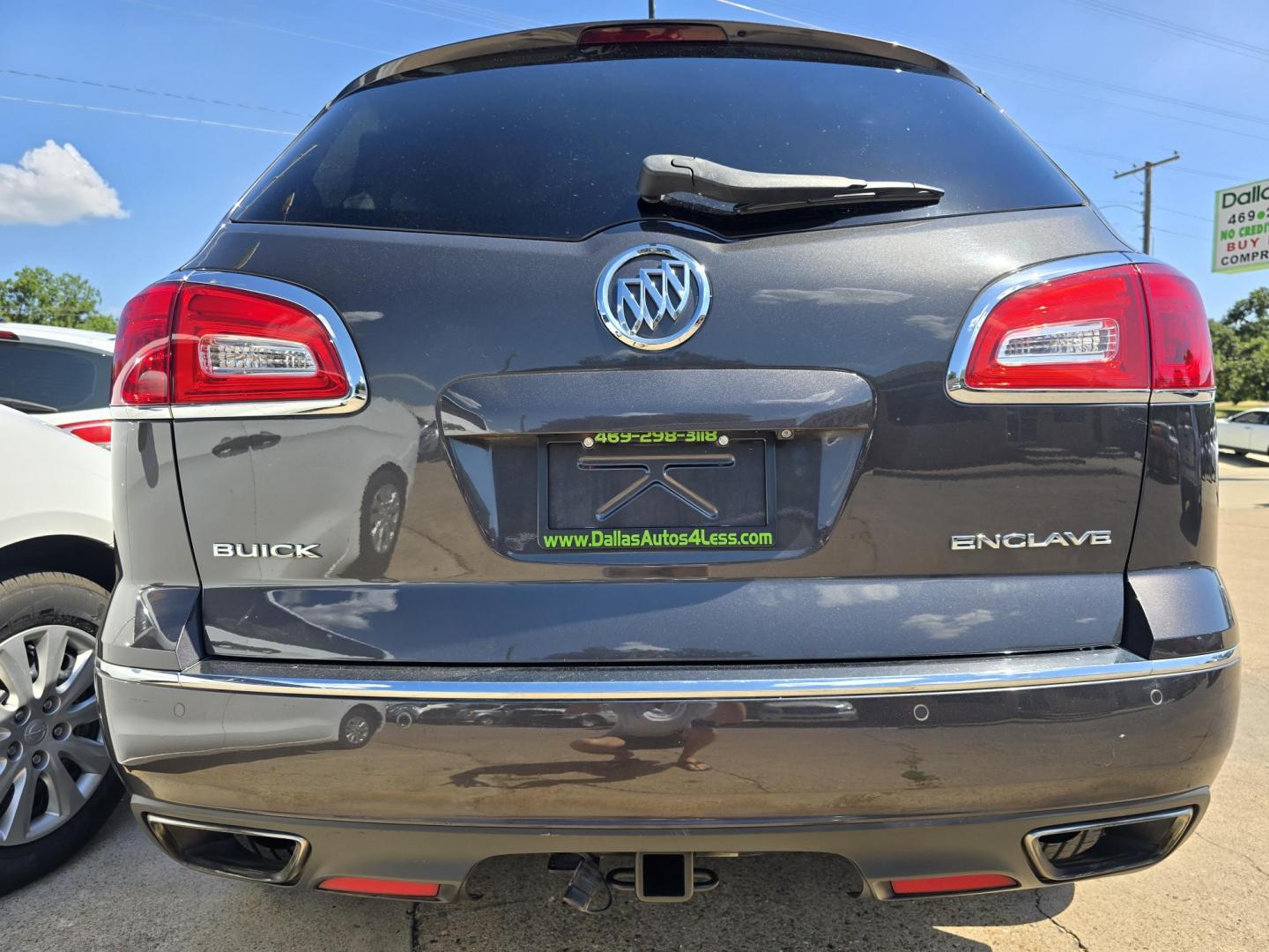 2016 BLACK Buick Enclave Leather (5GAKRBKD2GJ) with an 3.6L V6 DOHC 24V engine, 6-Speed Automatic Overdrive transmission, located at 2660 S.Garland Avenue, Garland, TX, 75041, (469) 298-3118, 32.885551, -96.655602 - Photo#4