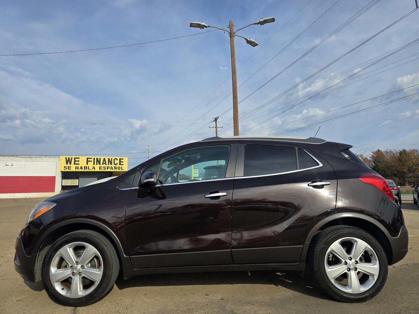 2016 PURPLE Buick Encore (KL4CJASB4GB) with an 1.4L L4 DOHC 16V TURBO engine, 6A transmission, located at 2660 S.Garland Avenue, Garland, TX, 75041, (469) 298-3118, 32.885551, -96.655602 - Photo#6