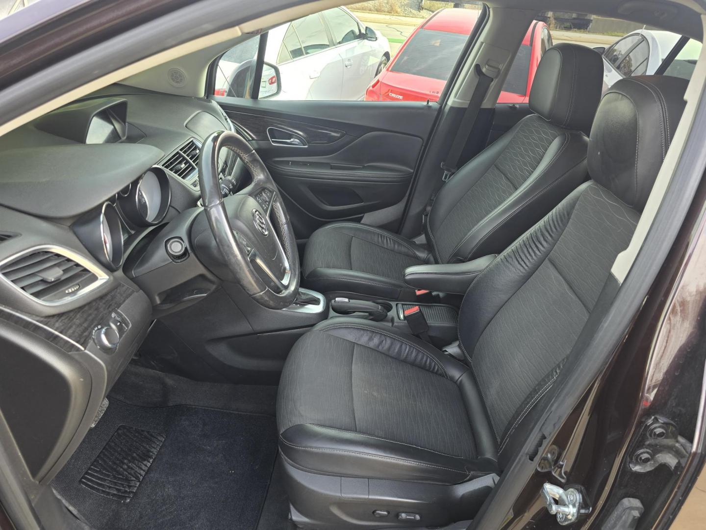 2016 PURPLE Buick Encore (KL4CJASB4GB) with an 1.4L L4 DOHC 16V TURBO engine, 6A transmission, located at 2660 S.Garland Avenue, Garland, TX, 75041, (469) 298-3118, 32.885551, -96.655602 - Photo#11