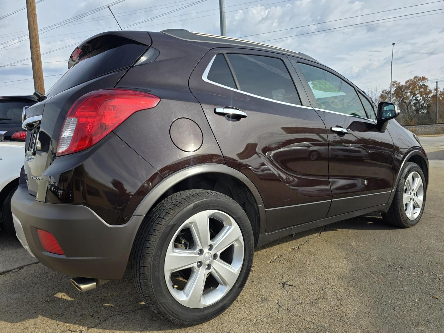 2016 PURPLE Buick Encore (KL4CJASB4GB) with an 1.4L L4 DOHC 16V TURBO engine, 6A transmission, located at 2660 S.Garland Avenue, Garland, TX, 75041, (469) 298-3118, 32.885551, -96.655602 - Photo#22