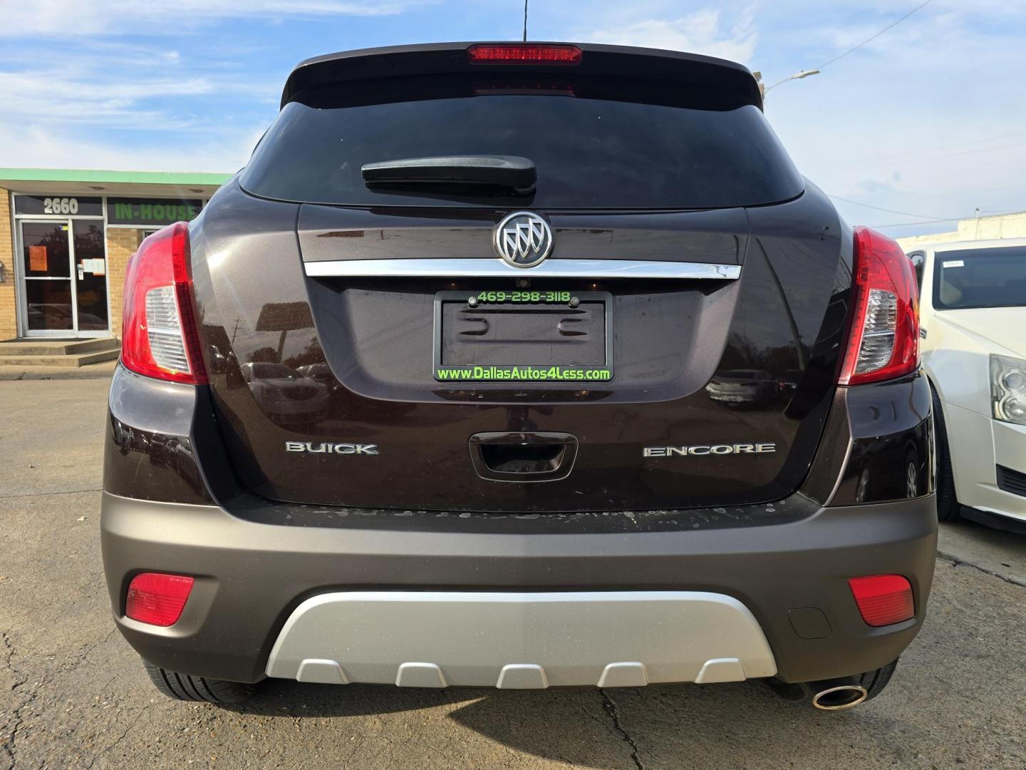 2016 PURPLE Buick Encore (KL4CJASB4GB) with an 1.4L L4 DOHC 16V TURBO engine, 6A transmission, located at 2660 S.Garland Avenue, Garland, TX, 75041, (469) 298-3118, 32.885551, -96.655602 - Photo#23