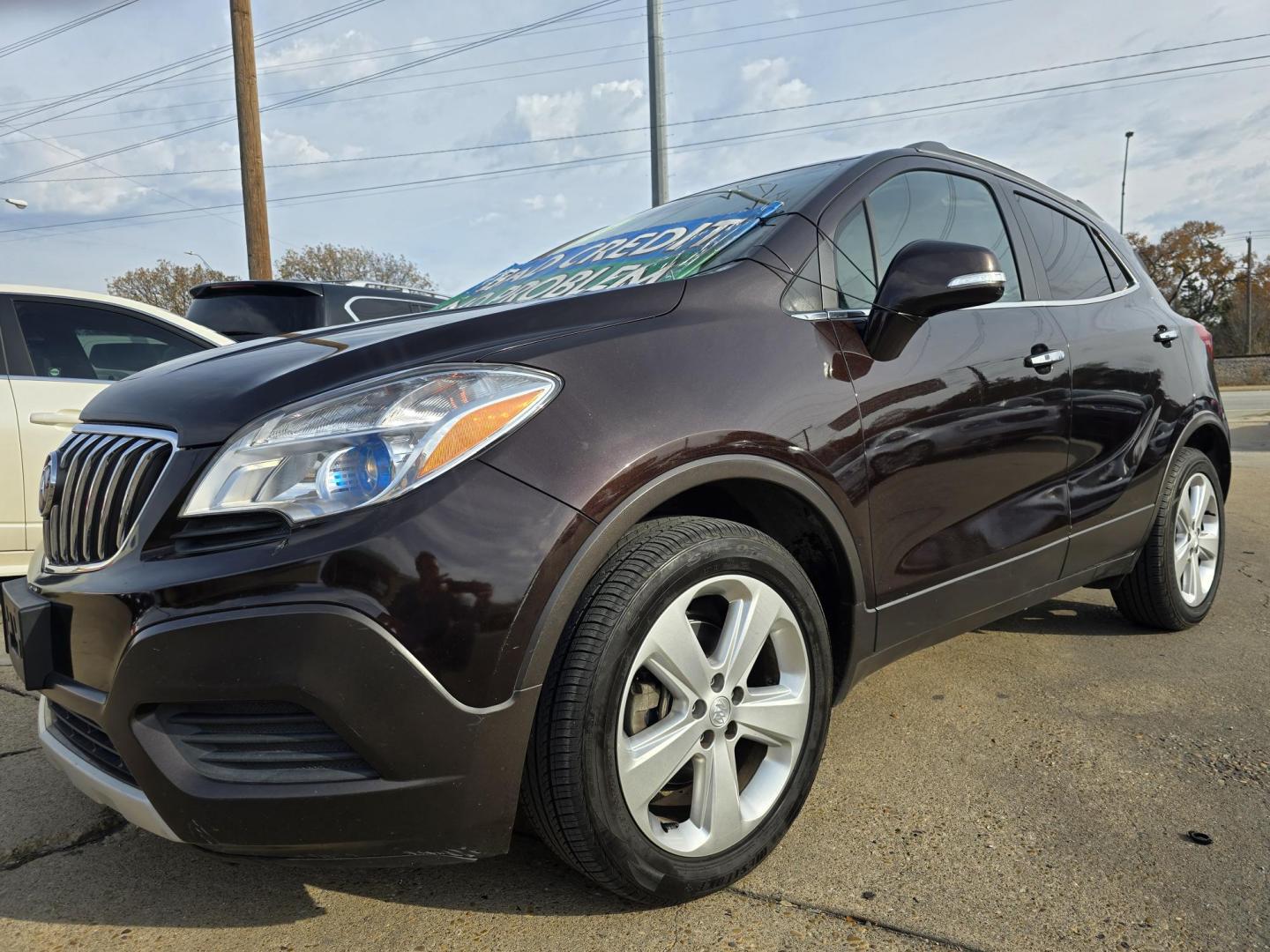 2016 PURPLE Buick Encore (KL4CJASB4GB) with an 1.4L L4 DOHC 16V TURBO engine, 6A transmission, located at 2660 S.Garland Avenue, Garland, TX, 75041, (469) 298-3118, 32.885551, -96.655602 - Photo#26