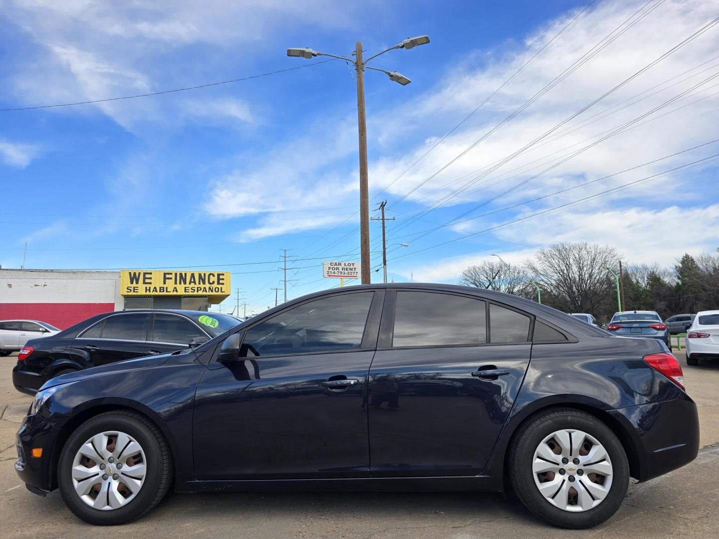 2016 BLACK Chevrolet Cruze Limited LS (1G1PC5SH2G7) with an 1.8L L4 DOHC 16V FFV engine, 6A transmission, located at 2660 S.Garland Avenue, Garland, TX, 75041, (469) 298-3118, 32.885551, -96.655602 - Photo#6