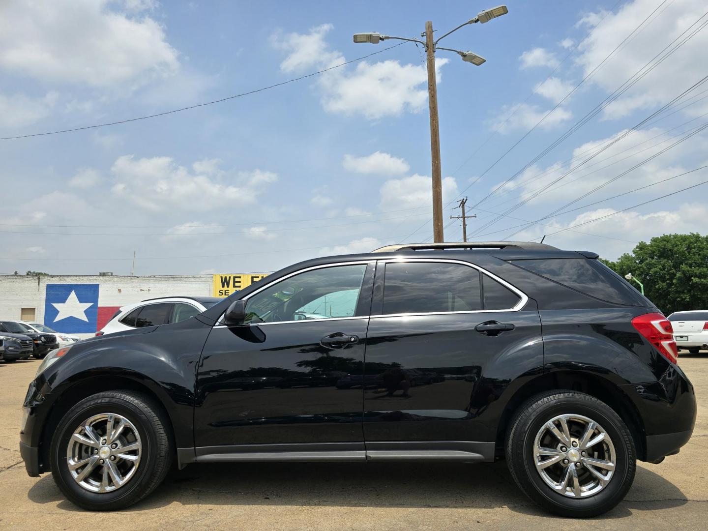 2016 BLACK Chevrolet Equinox LT (2GNALCEK6G6) with an 2.4L L4 DOHC 16V FFV engine, 6A transmission, located at 2660 S.Garland Avenue, Garland, TX, 75041, (469) 298-3118, 32.885551, -96.655602 - Photo#6