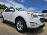 2016 WHITE Chevrolet Equinox LT (2GNALCEK6G6) with an 2.4L L4 DOHC 16V FFV engine, 6A transmission, located at 2660 S.Garland Avenue, Garland, TX, 75041, (469) 298-3118, 32.885551, -96.655602 - Photo#1