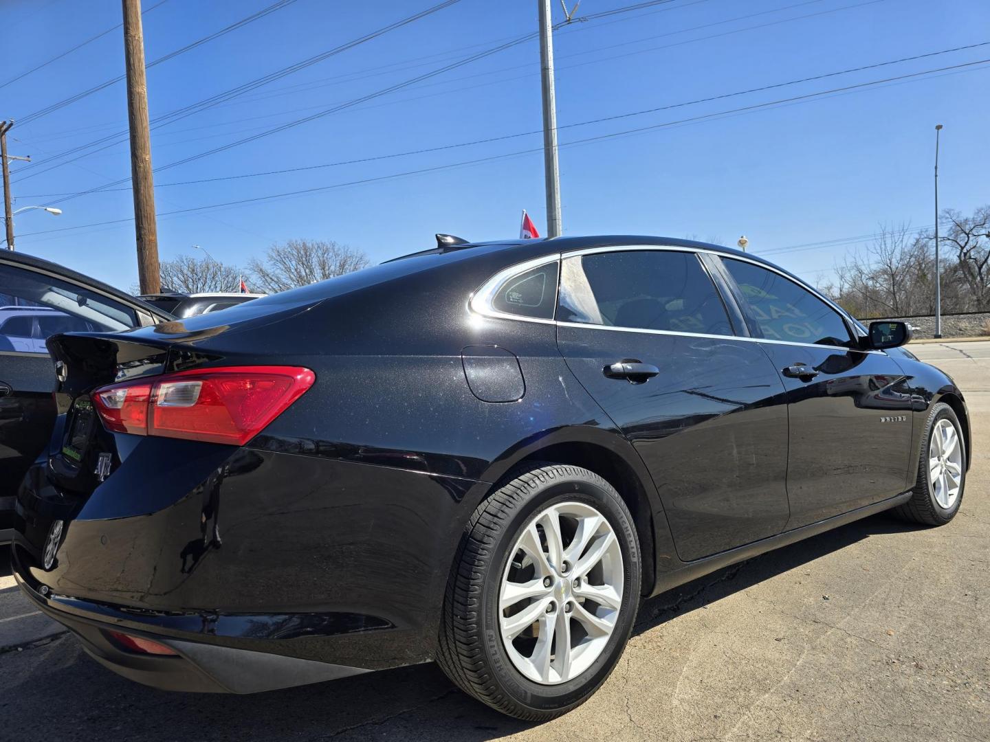 2016 BLACK Chevrolet Malibu Hybrid (1G1ZJ5SU0GF) with an 1.8L L4 DOHC 16V HYBRID engine, CVT transmission, located at 2660 S.Garland Avenue, Garland, TX, 75041, (469) 298-3118, 32.885551, -96.655602 - Photo#3