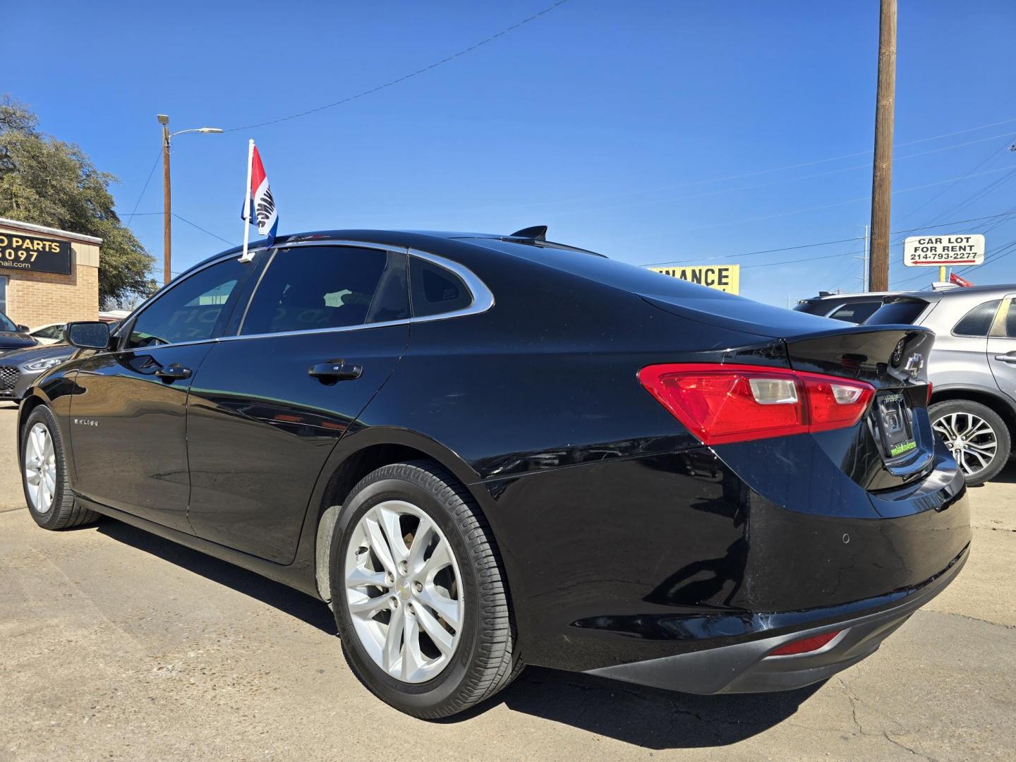 2016 BLACK Chevrolet Malibu Hybrid (1G1ZJ5SU0GF) with an 1.8L L4 DOHC 16V HYBRID engine, CVT transmission, located at 2660 S.Garland Avenue, Garland, TX, 75041, (469) 298-3118, 32.885551, -96.655602 - Photo#5