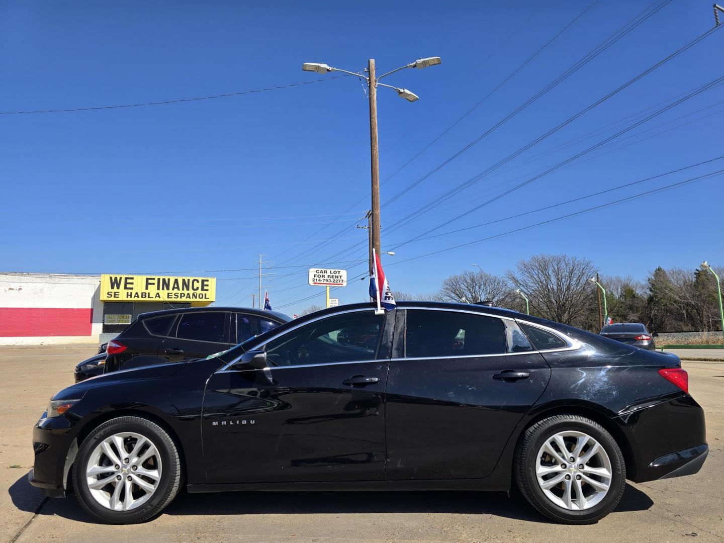 2016 BLACK Chevrolet Malibu Hybrid (1G1ZJ5SU0GF) with an 1.8L L4 DOHC 16V HYBRID engine, CVT transmission, located at 2660 S.Garland Avenue, Garland, TX, 75041, (469) 298-3118, 32.885551, -96.655602 - Photo#6