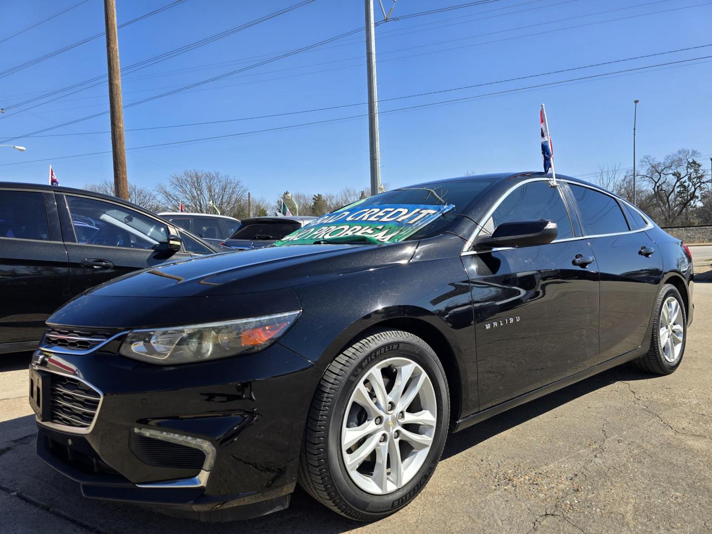 2016 BLACK Chevrolet Malibu Hybrid (1G1ZJ5SU0GF) with an 1.8L L4 DOHC 16V HYBRID engine, CVT transmission, located at 2660 S.Garland Avenue, Garland, TX, 75041, (469) 298-3118, 32.885551, -96.655602 - Photo#7
