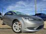 2016 GRAY Chrysler 200 Limited (1C3CCCAB5GN) with an 2.4L L4 DOHC 16V engine, 9A transmission, located at 2660 S.Garland Avenue, Garland, TX, 75041, (469) 298-3118, 32.885551, -96.655602 - Photo#0
