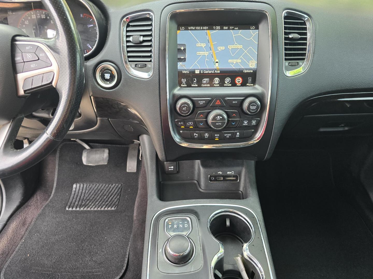 2016 BLACK Dodge Durango Citadel 2WD (1C4RDHEGXGC) with an 3.6L V6 DOHC 24V engine, 8A transmission, located at 2660 S.Garland Avenue, Garland, TX, 75041, (469) 298-3118, 32.885551, -96.655602 - Photo#14