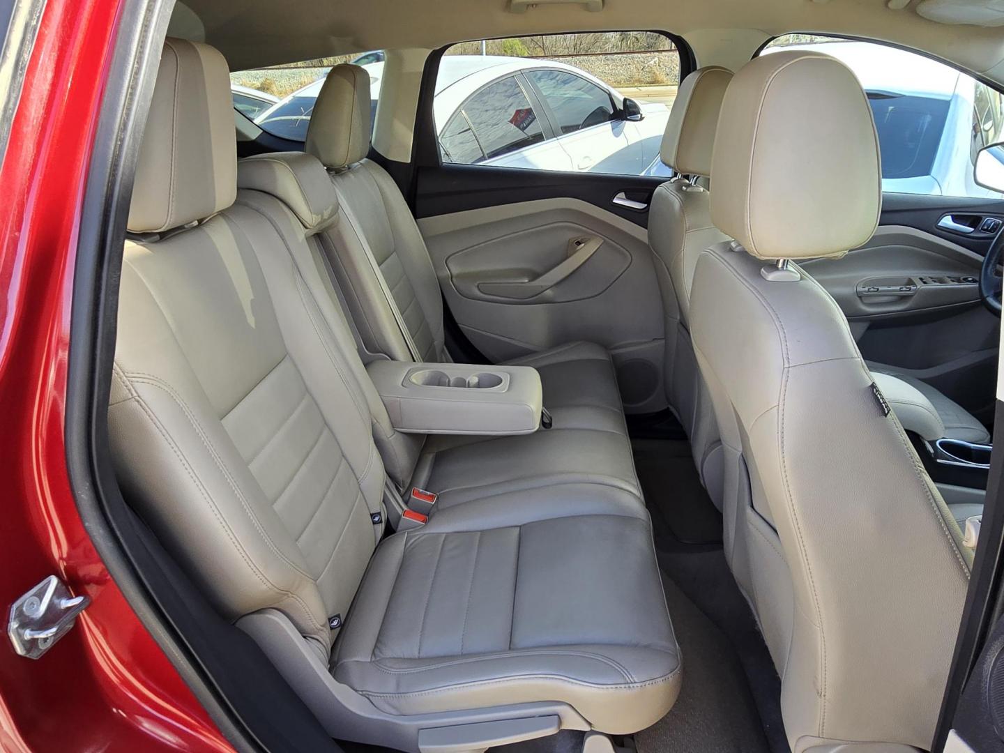 2016 RED Ford Escape Titanium (1FMCU0J96GU) with an 2.0L L4 DOHC 16V engine, 6-Speed Automatic transmission, located at 2660 S.Garland Avenue, Garland, TX, 75041, (469) 298-3118, 32.885551, -96.655602 - Photo#20