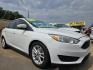 2016 WHITE Ford Focus SE (1FADP3F24GL) with an 2.0L L4 DOHC 16V engine, AUTO transmission, located at 2660 S.Garland Avenue, Garland, TX, 75041, (469) 298-3118, 32.885551, -96.655602 - Welcome to DallasAutos4Less, one of the Premier BUY HERE PAY HERE Dealers in the North Dallas Area. We specialize in financing to people with NO CREDIT or BAD CREDIT. We need proof of income, proof of residence, and a ID. Come buy your new car from us today!! This is a Super Clean 2016 FORD FOCUS - Photo#1