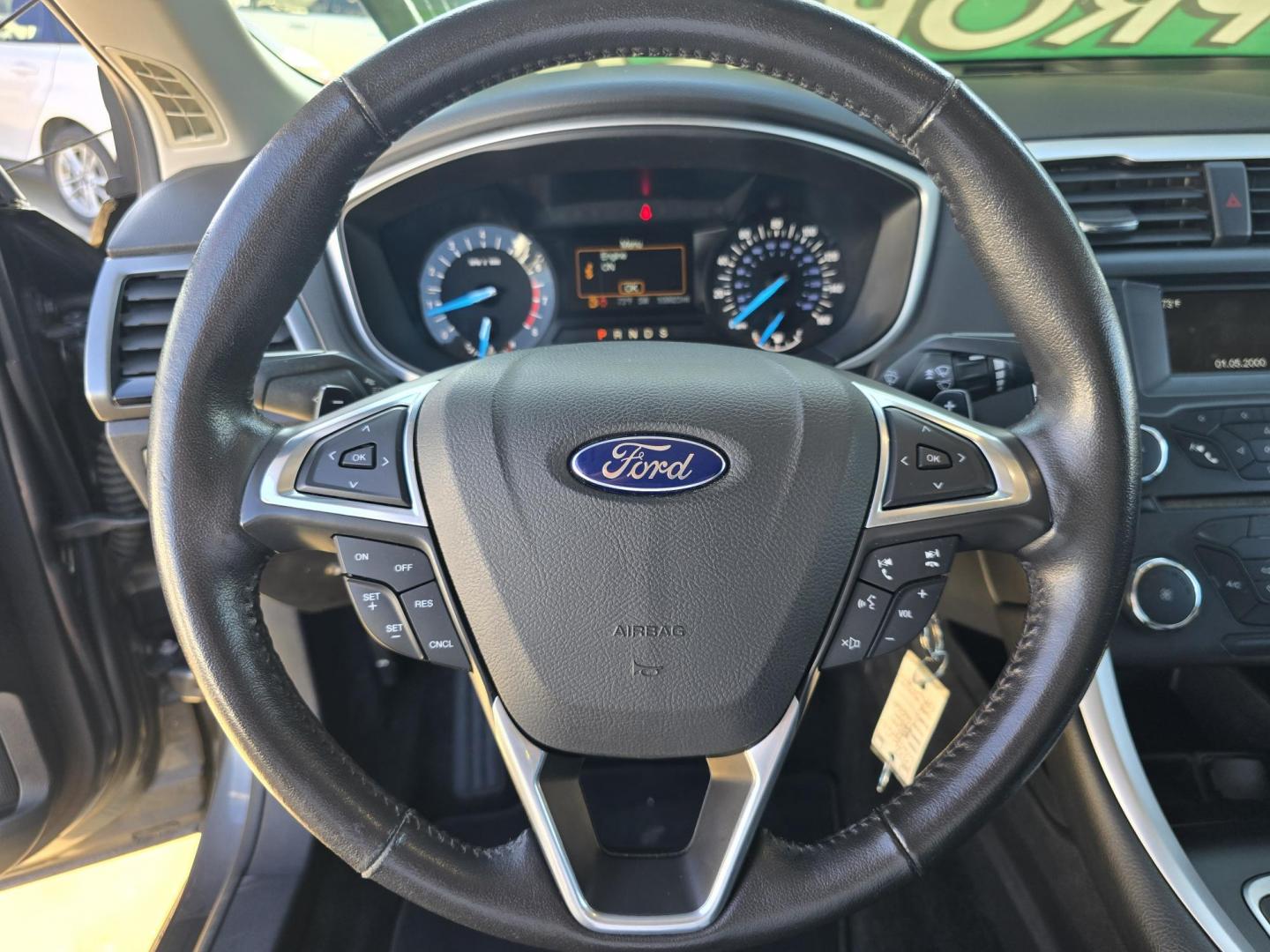 2016 GRAY Ford Fusion SE (3FA6P0H9XGR) with an 2.0L L4 DOHC 16V engine, 6-Speed Automatic transmission, located at 2660 S.Garland Avenue, Garland, TX, 75041, (469) 298-3118, 32.885551, -96.655602 - Photo#11