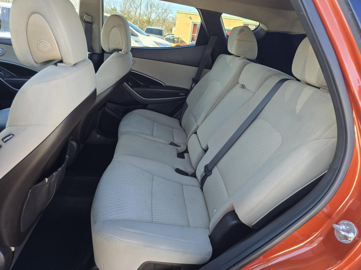 2016 ORANGE Hyundai Santa Fe Sport (5XYZU3LBXGG) with an 2.4L L4 DOHC 16V engine, 6-Speed Automatic transmission, located at 2660 S.Garland Avenue, Garland, TX, 75041, (469) 298-3118, 32.885551, -96.655602 - Photo#16