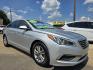 2016 SILVER Hyundai Sonata SE (5NPE24AF8GH) with an 2.4L L4 DOHC 16V engine, 7A transmission, located at 2660 S.Garland Avenue, Garland, TX, 75041, (469) 298-3118, 32.885551, -96.655602 - Photo#1