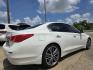 2016 DIAMOND WHITE Infiniti Q50 Hybrid Premium (JN1AV7AP9GM) with an 3.5L V6 DOHC 24V HYBRID engine, 7A transmission, located at 2660 S.Garland Avenue, Garland, TX, 75041, (469) 298-3118, 32.885551, -96.655602 - Photo#3