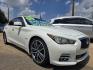 2016 DIAMOND WHITE Infiniti Q50 Hybrid Premium (JN1AV7AP9GM) with an 3.5L V6 DOHC 24V HYBRID engine, 7A transmission, located at 2660 S.Garland Avenue, Garland, TX, 75041, (469) 298-3118, 32.885551, -96.655602 - Photo#1