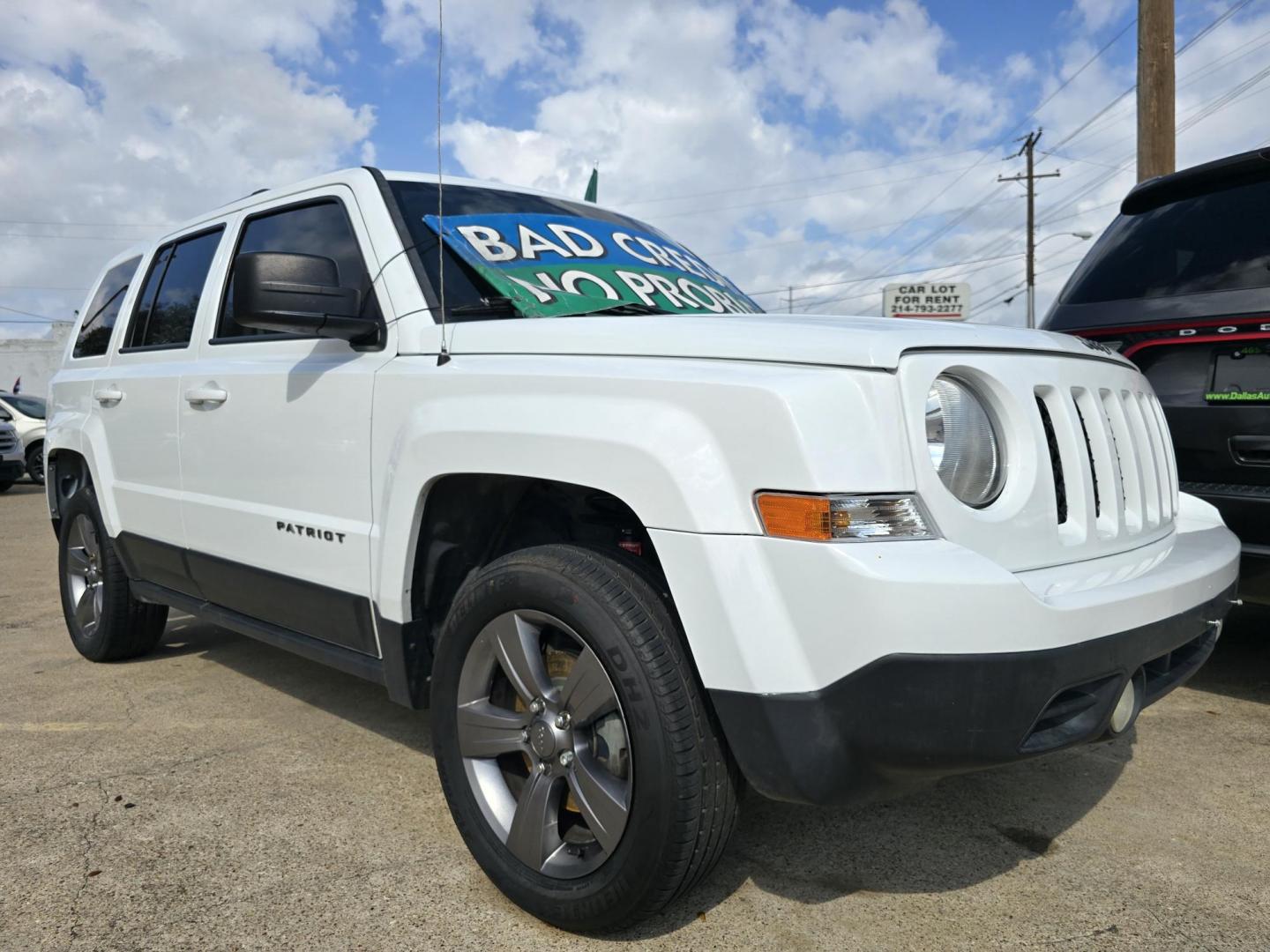 2016 WHITE Jeep Patriot Sport (1C4NJPBA9GD) with an 2.0L L4 DOHC 16V engine, AUTO transmission, located at 2660 S.Garland Avenue, Garland, TX, 75041, (469) 298-3118, 32.885551, -96.655602 - Photo#1