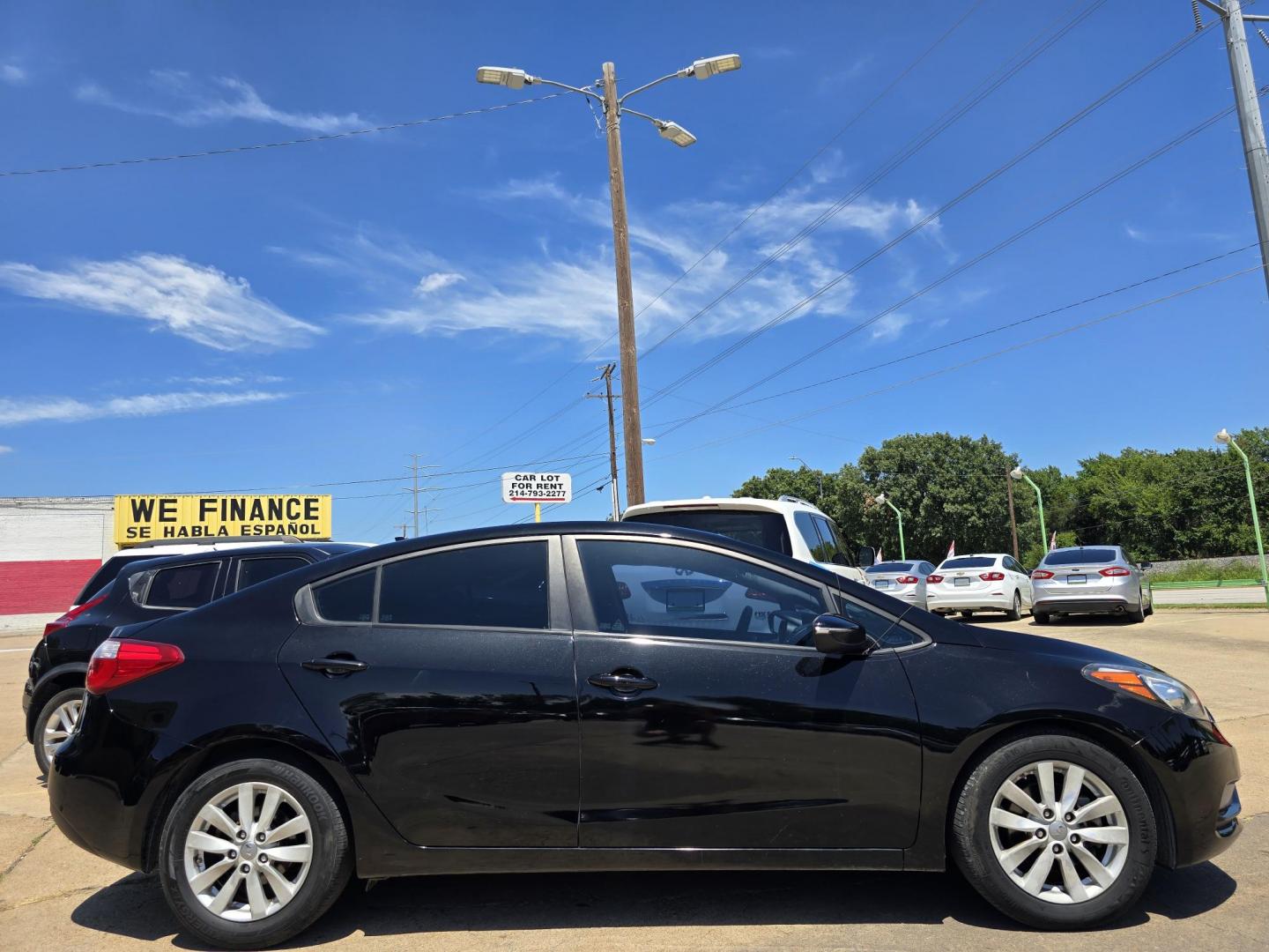 2016 BLACK /GRAY KIA FORTE LX LX (KNAFX4A60G5) , AUTO transmission, located at 2660 S.Garland Avenue, Garland, TX, 75041, (469) 298-3118, 32.885551, -96.655602 - Welcome to DallasAutos4Less, one of the Premier BUY HERE PAY HERE Dealers in the North Dallas Area. We specialize in financing to people with NO CREDIT or BAD CREDIT. We need proof of income, proof of residence, and a ID. Come buy your new car from us today!! This is a Very clean 2016 KIA FORTE L - Photo#2