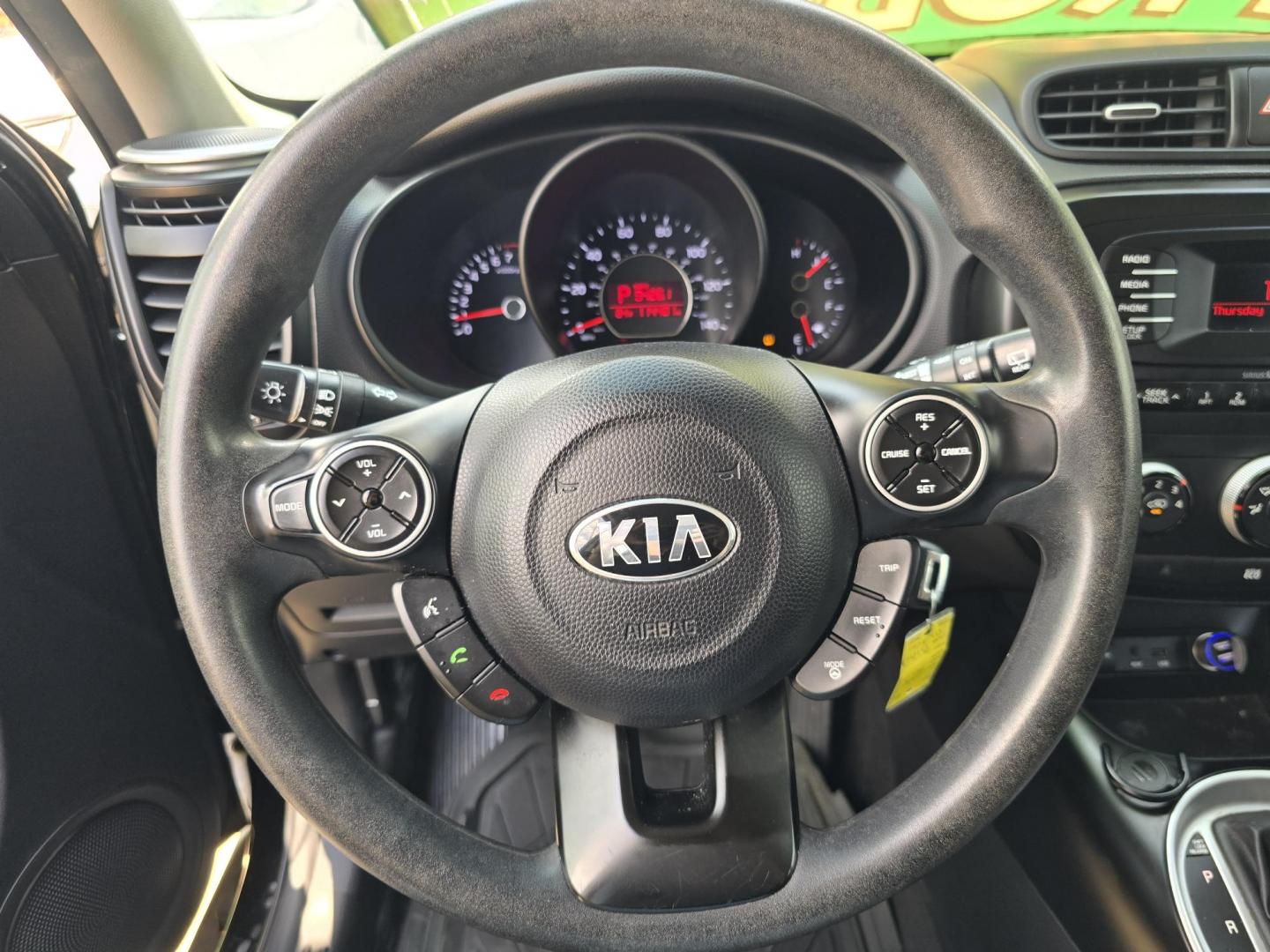 2016 BLACK Kia Soul + (KNDJP3A50G7) with an 2.0L L4 DOHC 16V engine, 6A transmission, located at 2660 S.Garland Avenue, Garland, TX, 75041, (469) 298-3118, 32.885551, -96.655602 - Welcome to DallasAutos4Less, one of the Premier BUY HERE PAY HERE Dealers in the North Dallas Area. We specialize in financing to people with NO CREDIT or BAD CREDIT. We need proof of income, proof of residence, and a ID. Come buy your new car from us today!! This is a Very clean 2016 KIA SOUL +! - Photo#12