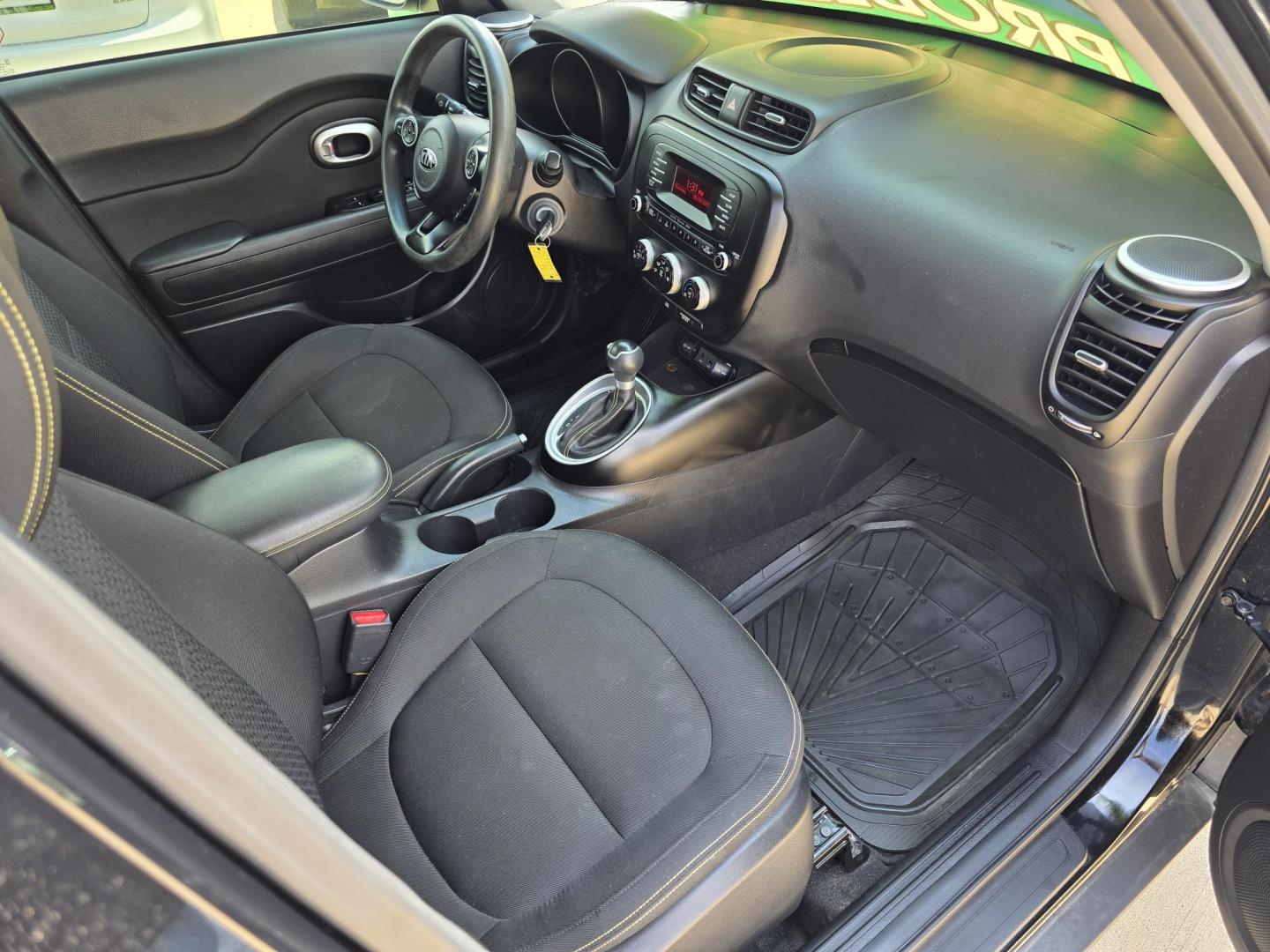 2016 BLACK Kia Soul + (KNDJP3A50G7) with an 2.0L L4 DOHC 16V engine, 6A transmission, located at 2660 S.Garland Avenue, Garland, TX, 75041, (469) 298-3118, 32.885551, -96.655602 - Welcome to DallasAutos4Less, one of the Premier BUY HERE PAY HERE Dealers in the North Dallas Area. We specialize in financing to people with NO CREDIT or BAD CREDIT. We need proof of income, proof of residence, and a ID. Come buy your new car from us today!! This is a Very clean 2016 KIA SOUL +! - Photo#17