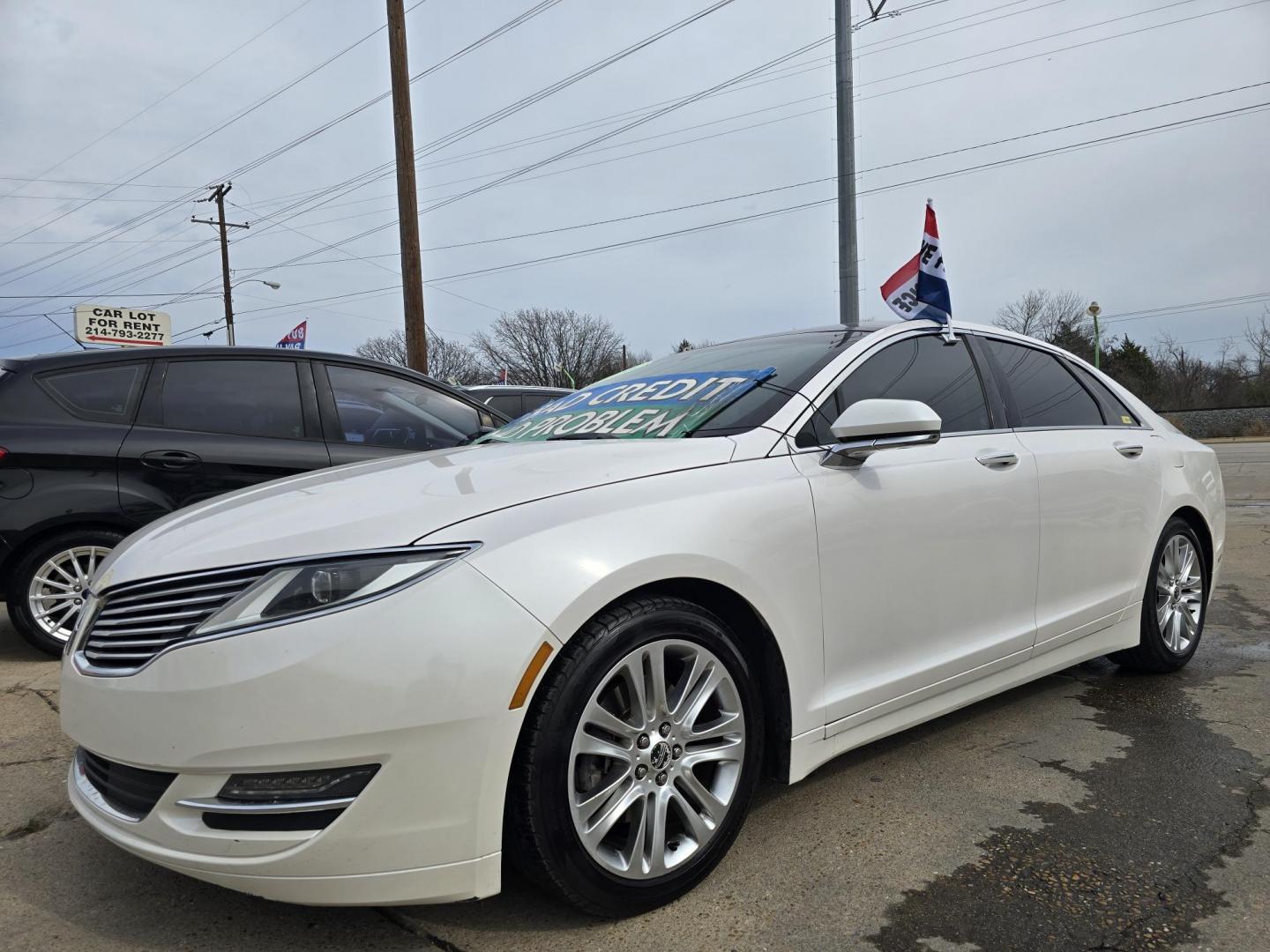 2016 DIAMOND WHITE Lincoln MKZ (3LN6L2J97GR) with an 2.0L L4 DOHC 16V engine, 6A transmission, located at 2660 S.Garland Avenue, Garland, TX, 75041, (469) 298-3118, 32.885551, -96.655602 - Photo#7