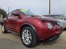 2016 RED Nissan Juke S (JN8AF5MR2GT) with an 1.6L L4 DOHC 16V TURBO engine, CVT transmission, located at 2660 S.Garland Avenue, Garland, TX, 75041, (469) 298-3118, 32.885551, -96.655602 - Photo#1