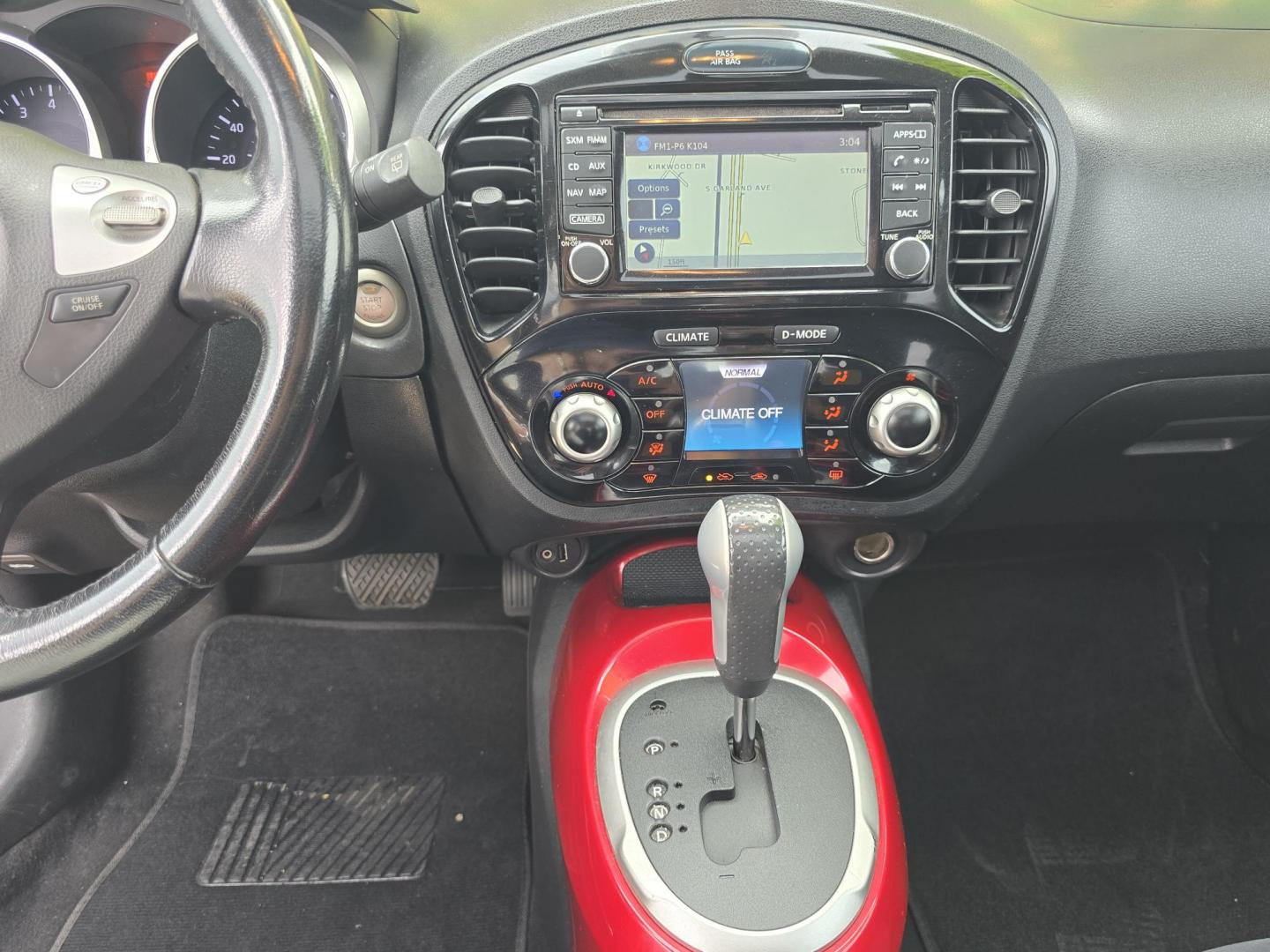 2016 RED Nissan Juke S (JN8AF5MR2GT) with an 1.6L L4 DOHC 16V TURBO engine, CVT transmission, located at 2660 S.Garland Avenue, Garland, TX, 75041, (469) 298-3118, 32.885551, -96.655602 - Photo#14