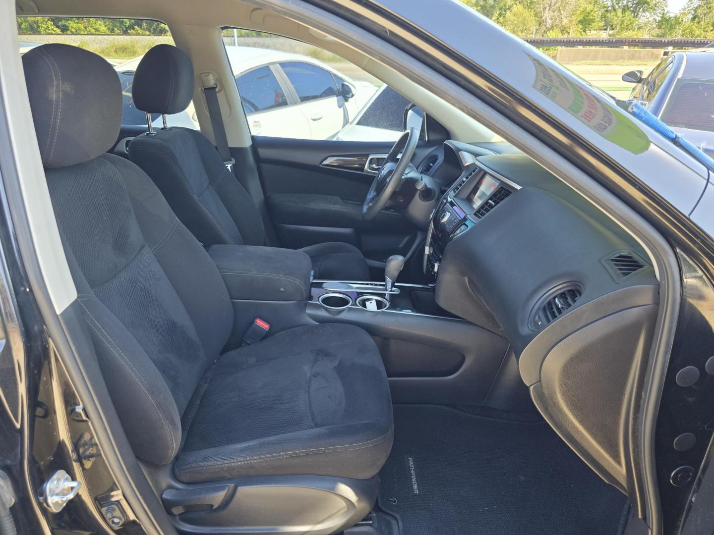 2016 GRAY /BLACK Nissan Pathfinder S (5N1AR2MN9GC) with an 3.5L V6 DOHC 24V engine, CVT transmission, located at 2660 S.Garland Avenue, Garland, TX, 75041, (469) 298-3118, 32.885551, -96.655602 - Welcome to DallasAutos4Less, one of the Premier BUY HERE PAY HERE Dealers in the North Dallas Area. We specialize in financing to people with NO CREDIT or BAD CREDIT. We need proof of income, proof of residence, and a ID. Come buy your new car from us today!! This is a Very clean 2016 NISSAN PATH - Photo#19